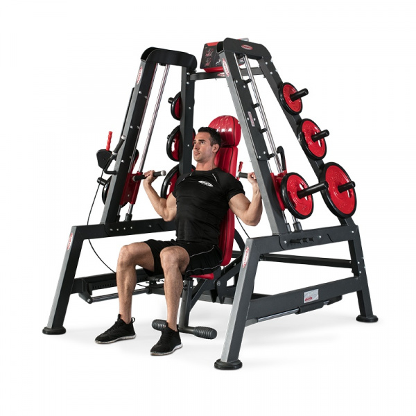 Силовая скамья Panatta для работы с гантелями (машина Смита) 1HP122