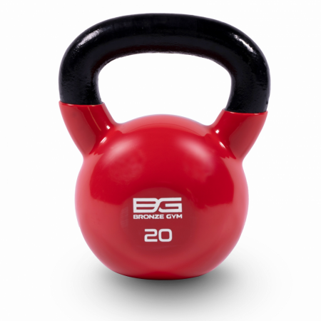 Гиря Bronze Gym в виниловой оболочке 20 кг